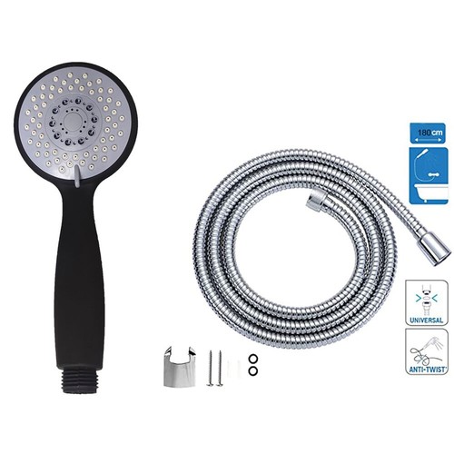 Kit soffione doccia effetto - kit,