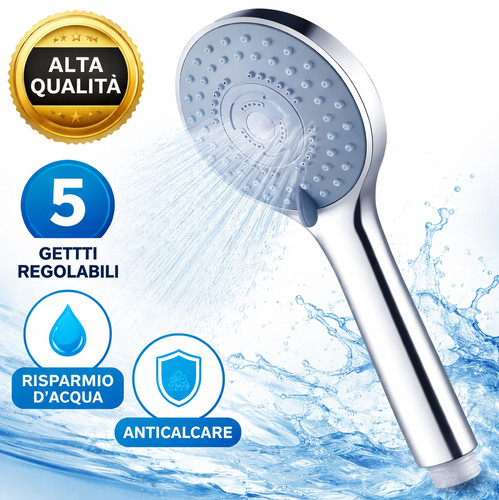 Soffione doccia modalità - soffione, 5